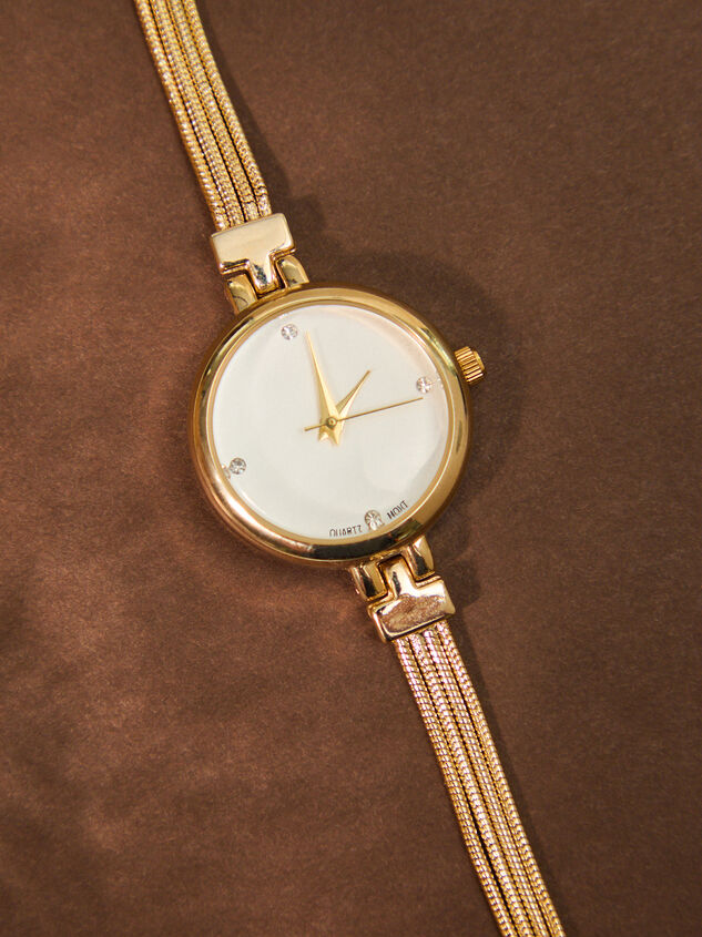 Golden Grace Round Watch - TULLABEE