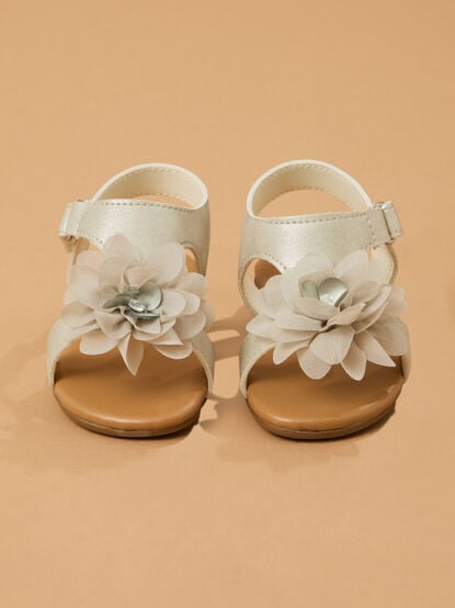 Giselle Flower Sandal - TULLABEE