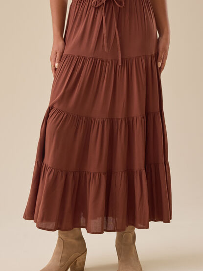 Lorie Midi Skirt - TULLABEE