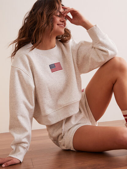 Stars And Stripes Pullover - TULLABEE