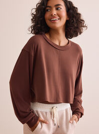 Relax Ribbed Open Back Layer Detail 2 - TULLABEE