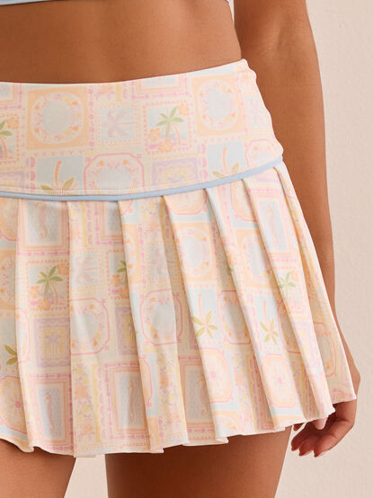 Sunset Stride Pleated Skort - TULLABEE
