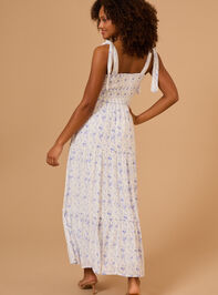Darcy Floral Maxi Dress Detail 4 - TULLABEE