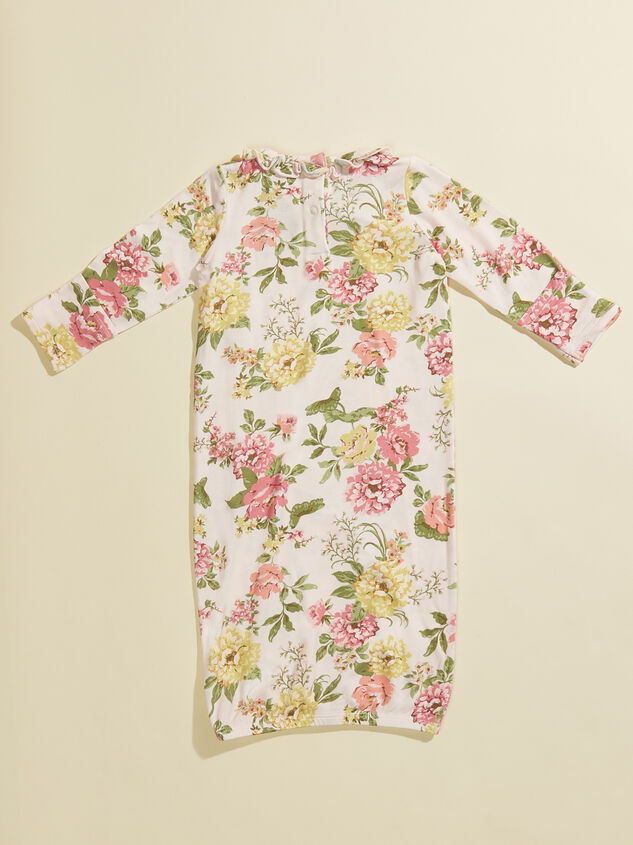 Dahlia Kimono Gown Detail 2 - TULLABEE