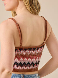 Camillie Chevron Sweater Set Detail 6 - TULLABEE