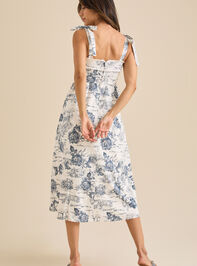 Haley Midi Dress Detail 4 - TULLABEE