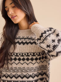 Freya Oversized Sweater Detail 3 - TULLABEE