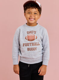 Dad's Football Buddy Sweatshirt - TULLABEE