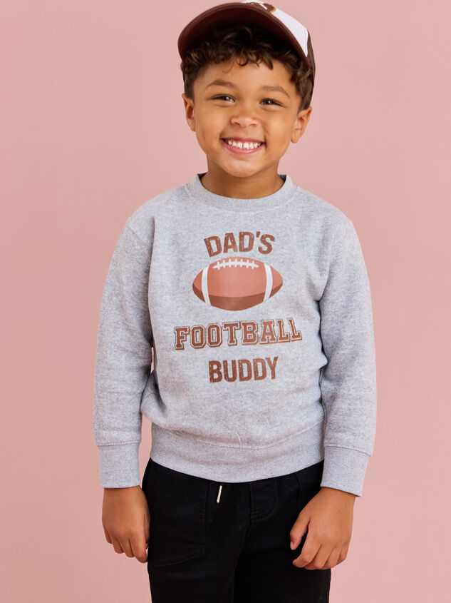 Dad's Football Buddy Sweatshirt - TULLABEE