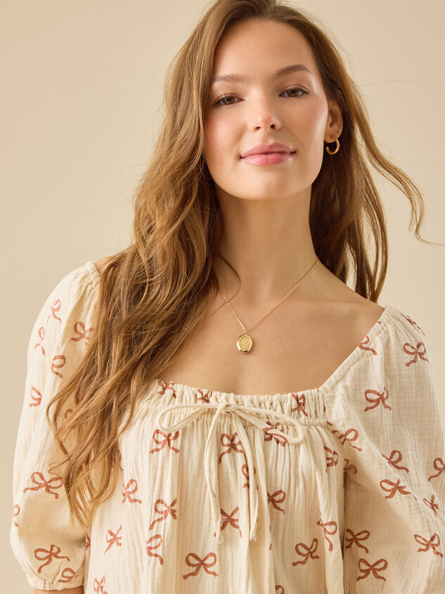 Rosalie Bow Dress by Rylee + Cru Detail 2 - TULLABEE