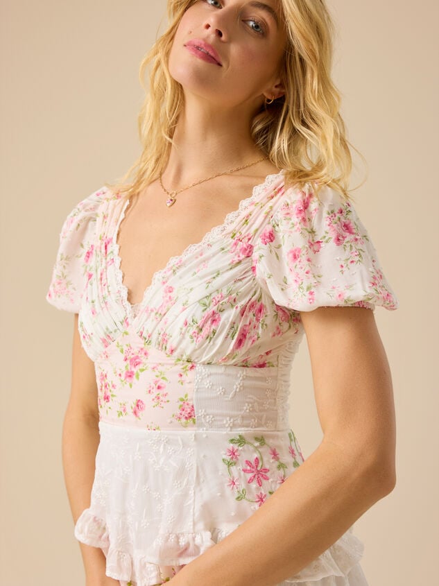 Lota Mini Dress Detail 2 - TULLABEE