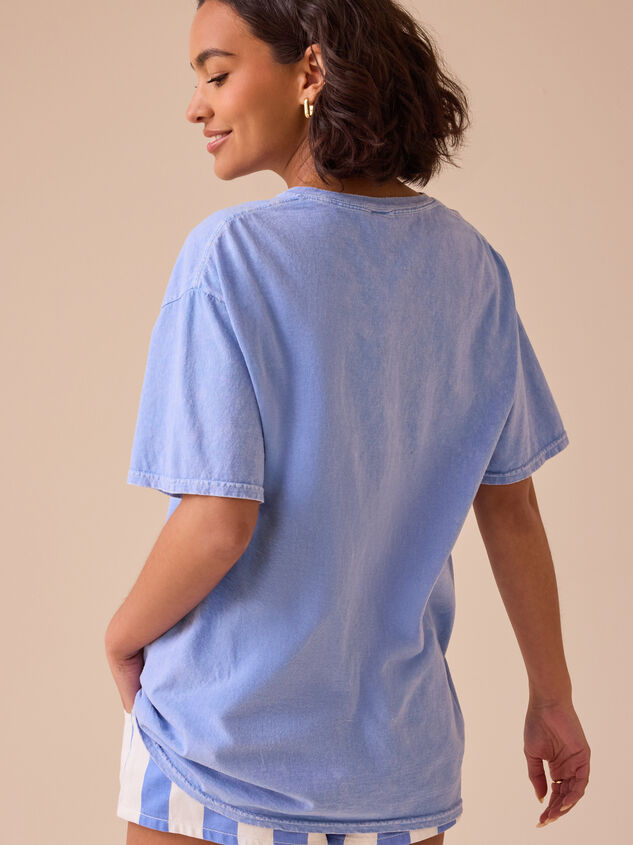 Beach Anchor Oversized Tee Detail 5 - TULLABEE