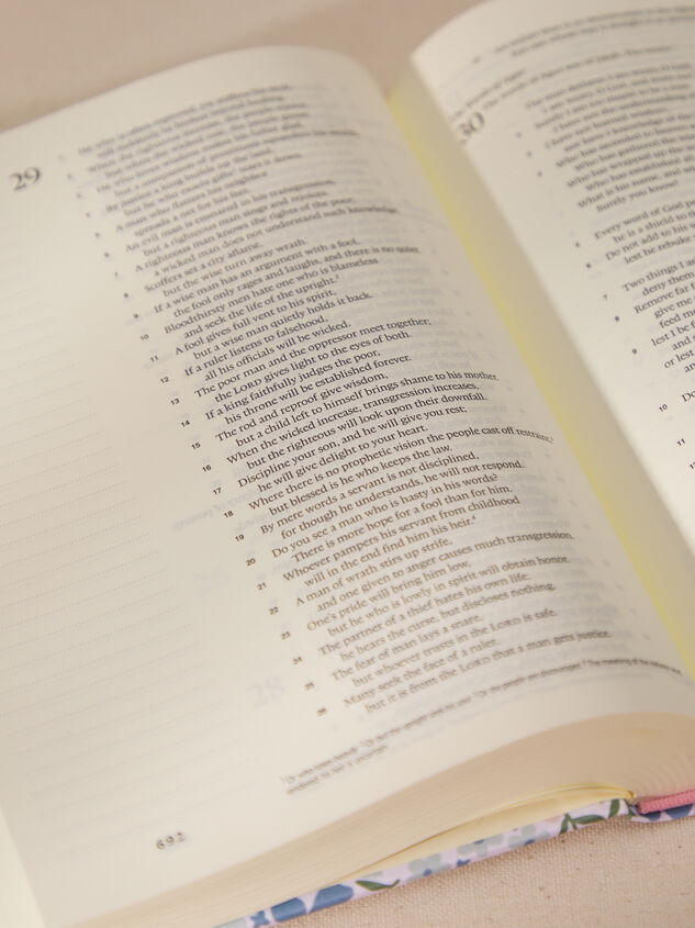 ESV Poppy Journaling Bible Detail 3 - TULLABEE