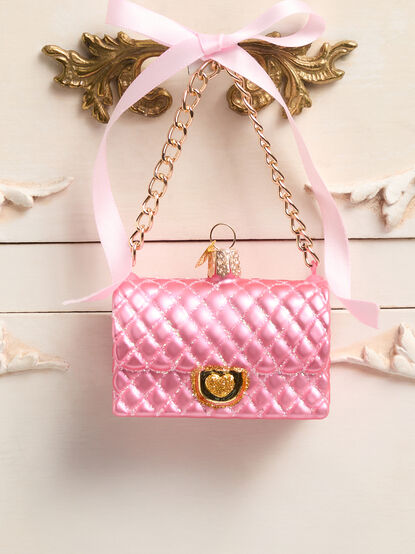 Quilted Bag Ornament - TULLABEE