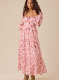 Whitney Long Sleeve Floral Maxi - TULLABEE