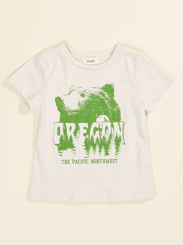 Oregon Grizzly Tee Detail 1 - TULLABEE