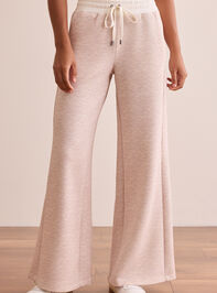 Supersoft Wide Leg Contrast Pants Detail 3 - TULLABEE