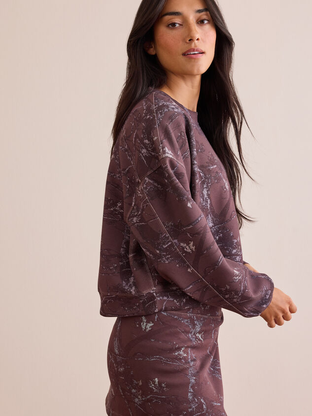 Supersoft Camo Crew Neck Detail 4 - TULLABEE