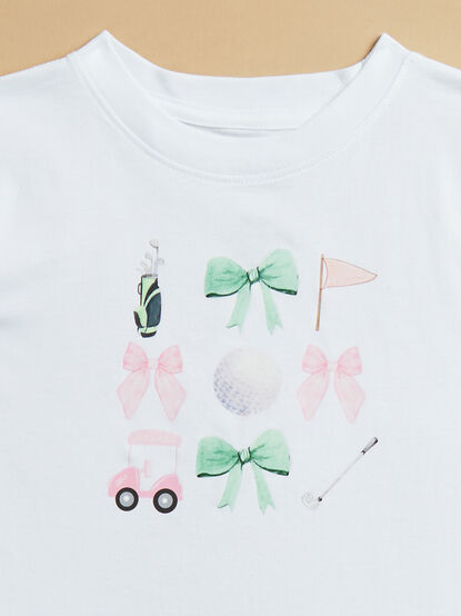 Golf Girl Coquette Tee - TULLABEE