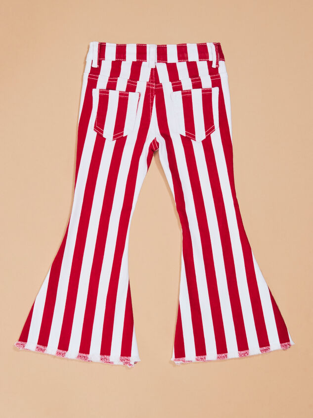Noelle Striped Flares Detail 3 - TULLABEE