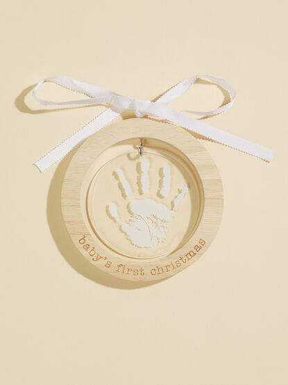 Handprint Ornament by Mud Pie - TULLABEE