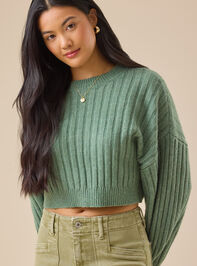 Amber Cropped Sweater - TULLABEE