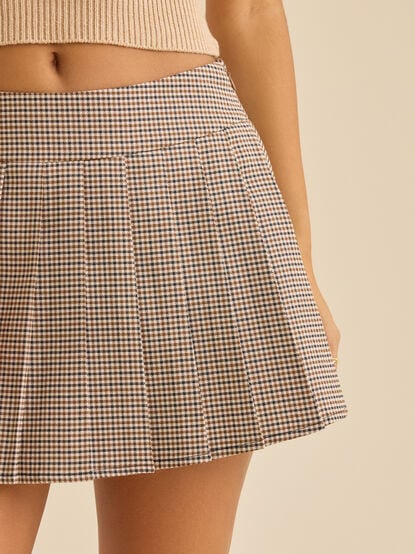 Paiton Plaid Cheer Skirt - TULLABEE