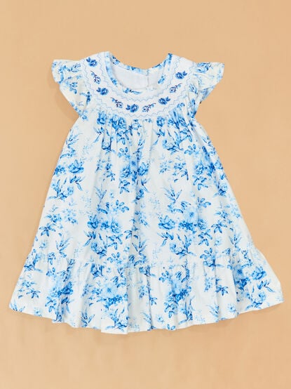 Sloane Smocked Baby Dress - TULLABEE