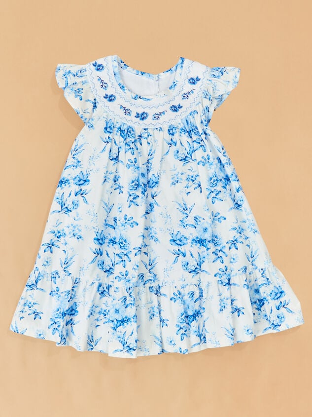 Sloane Smocked Baby Dress - TULLABEE