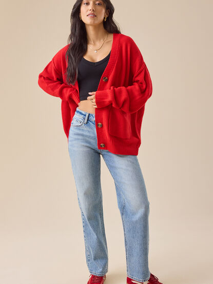 Clara Button Up Cardigan - TULLABEE