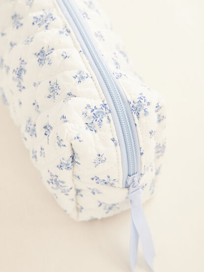 Floral Cosmetic Bag - TULLABEE
