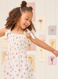 Levana Blossom Mini Dress Detail 4 - TULLABEE
