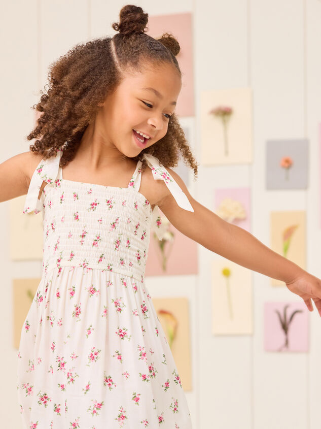 Levana Blossom Mini Dress Detail 4 - TULLABEE