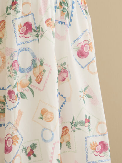 Rylie Postcard Print Maxi - TULLABEE