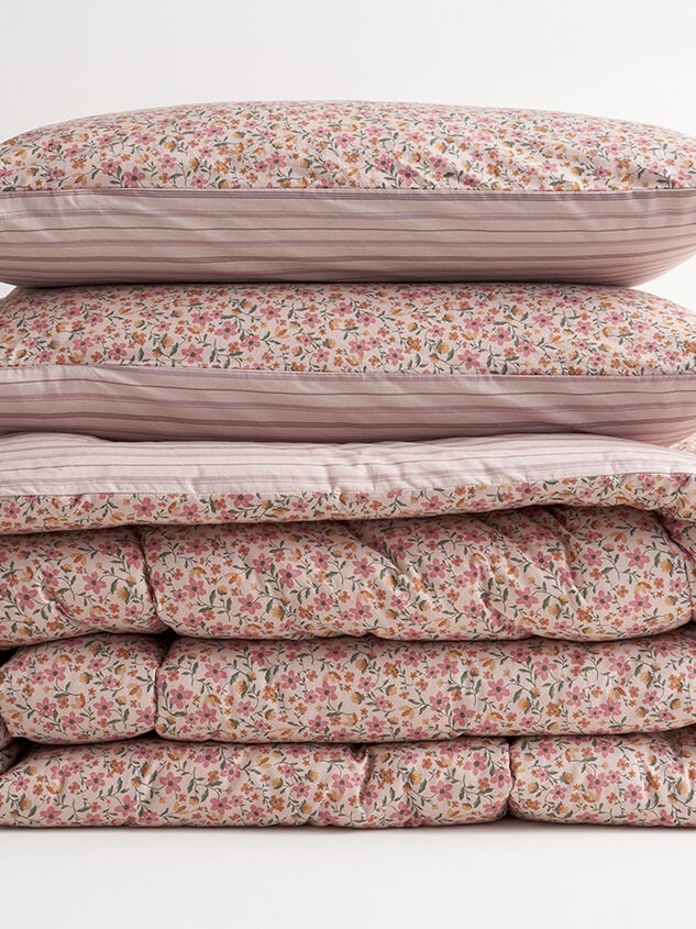 Blair Cotton Comforter Detail 3 - TULLABEE