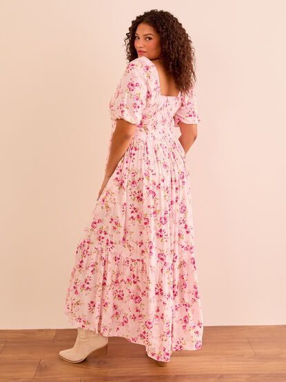 Wilow Floral Maxi Dress - TULLABEE