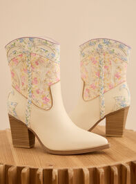 Nell Floral Boot - TULLABEE