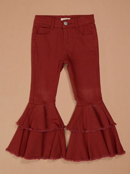 Taylor Tiered Ruffle Pant - TULLABEE