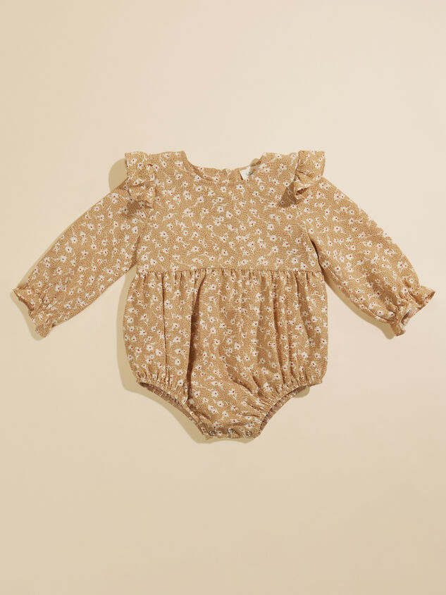 Annalise Floral Romper Detail 2 - TULLABEE