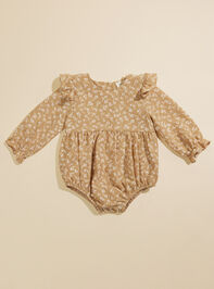 Annalise Floral Romper Detail 2 - TULLABEE