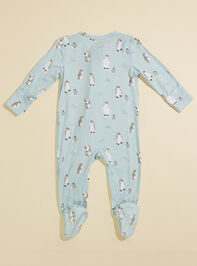 Arctic Penguin Footie Detail 2 - TULLABEE