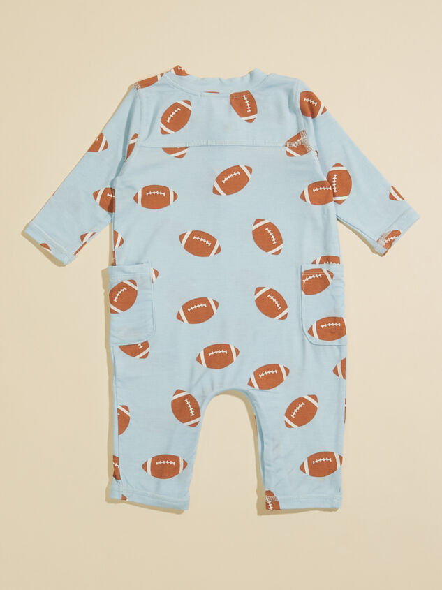 Football Jumpsuit Detail 2 - TULLABEE
