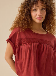 Amelia Crochet Top Detail 2 - TULLABEE