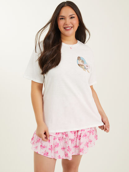 Stay Sunny Graphic Tee - TULLABEE