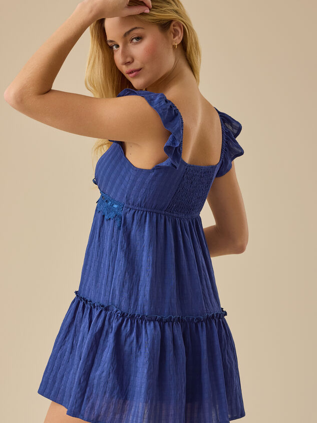 Lilith Mini Dress Detail 4 - TULLABEE