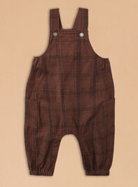 Lawson Plaid Corduroy Overalls by Rylee + Cru - TULLABEE
