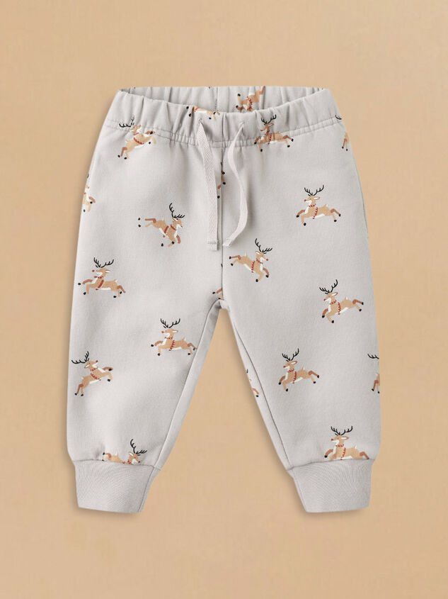 Dashing Deer Sweatpants by Quincy Mae - TULLABEE