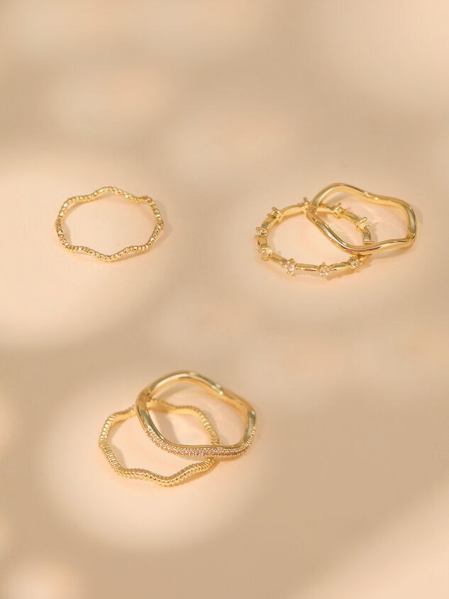 Zig Zag Ring Set Detail 2 - TULLABEE