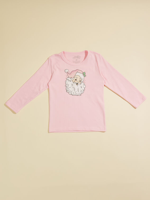 Santa Graphic Tee Detail 2 - TULLABEE