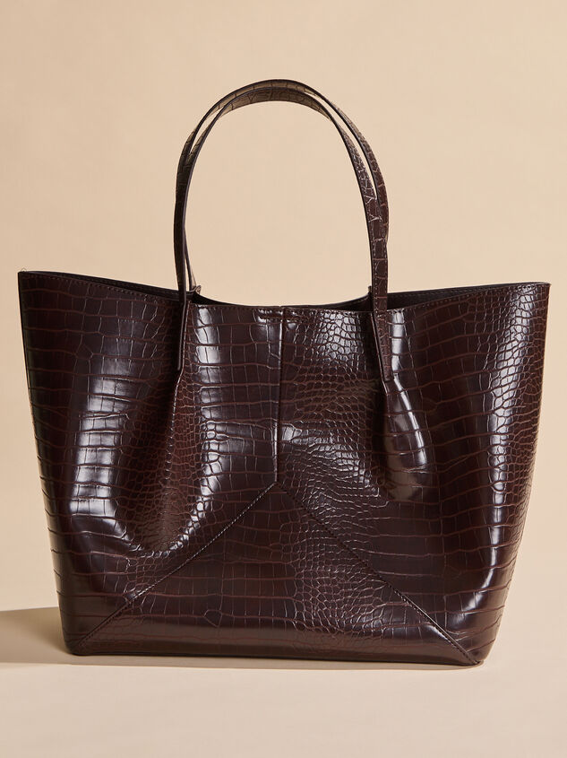 Caitlin Croc Tote - TULLABEE